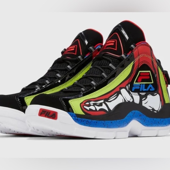 Fila Grant Hill 2 Racing High Top Sneakers Men's 1BM01855-048 Rare size 10,5 - Picture 2 of 13